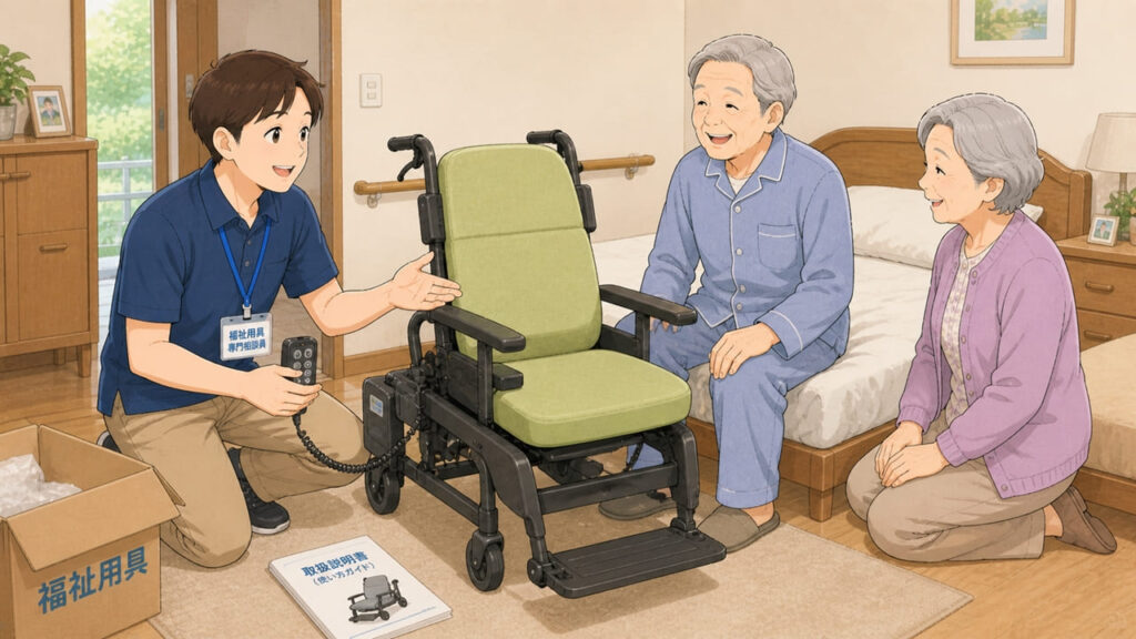 福祉用具の選定・納品